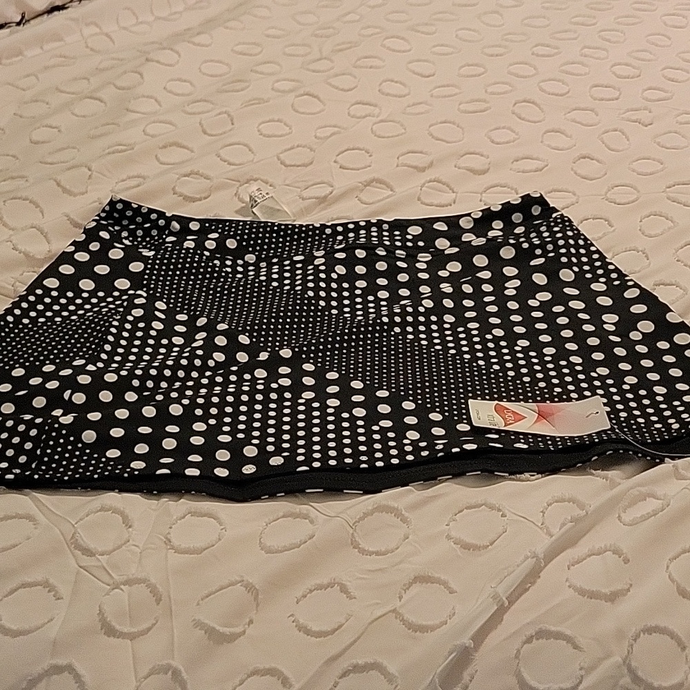 Adorable new Lands End reversible swim skirt cover